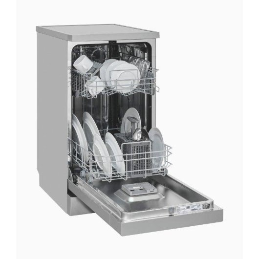 Frigorífico Combi Exquisit KGC250-85-NF-040D Total No Frost 180cm D 247L Inox iluminación LED