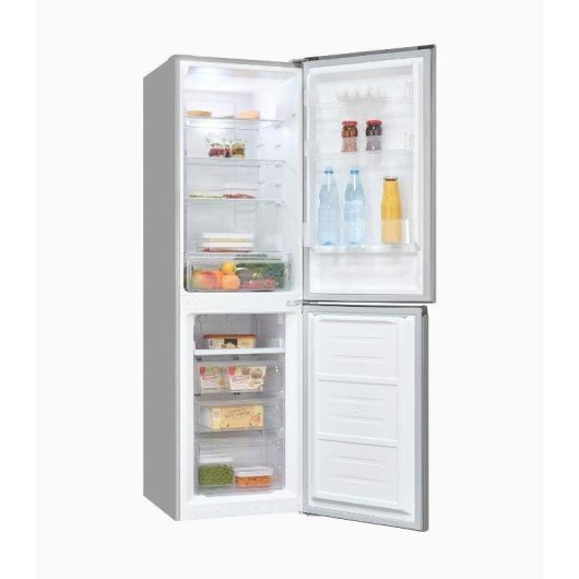 Frigorífico Combi Exquisit KGC250-85-NF-040D Total No Frost 180cm 247L D Inox