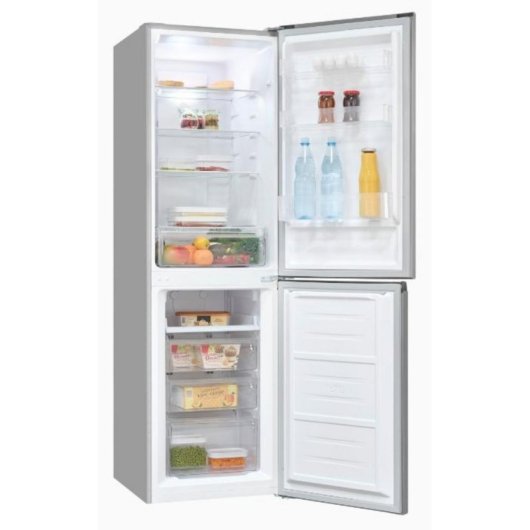 Frigorífico Combi Exquisit KGC250-85-NF-040D Total No Frost 180cm 247L D Inox