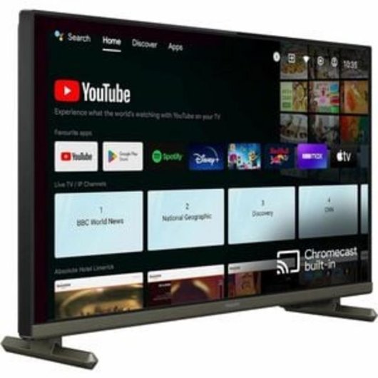 TV Philips LED 24HFL4518/12 24" HD 60Hz Smart TV Android TV HDR Wi-Fi Bluetooth Hotel