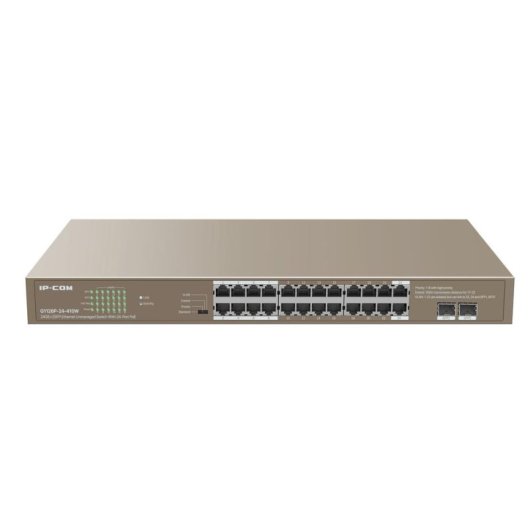 Switch IP-Com G1126P-24-410W 24 porte Gigabit PoE