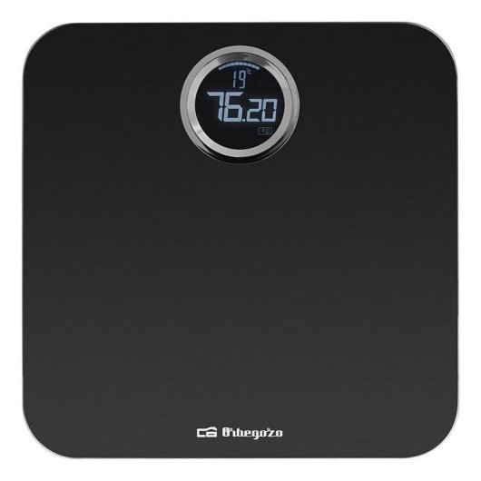 Báscula Digital Orbegozo PB 2250 Hasta 180 kg Precisión 50 g Apagado automático Pantalla LCD