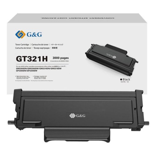 Cartuccia toner G&G 21713 3000 pagine Nero
