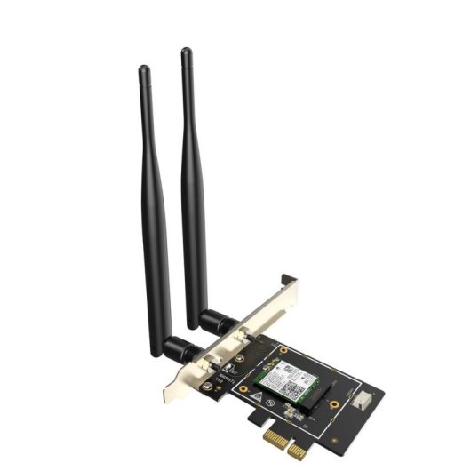 Scheda di Rete Tenda E33 PCI Express 2402 Mbit/s Tri-banda Wi-Fi 6E Bluetooth 5.2