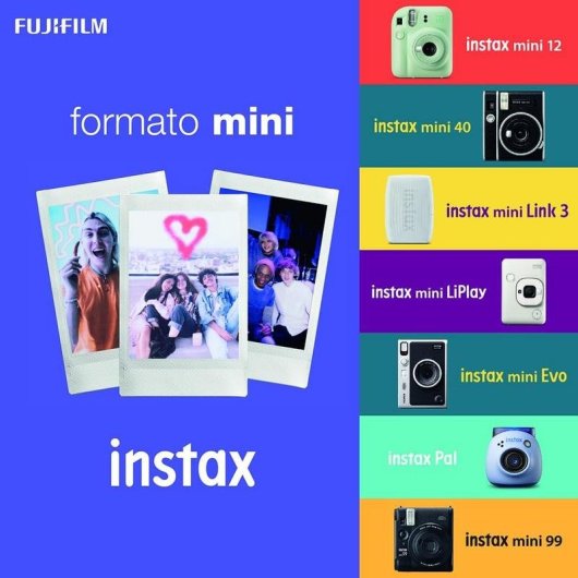 Película instantánea Fujifilm Instax Mini Film Heart 10 fotos diseño corazón