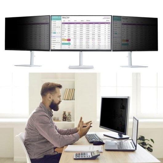 Filtro de Privacidade Magnético StarTech para Monitor 23" 16:9 - Anti Luz Azul