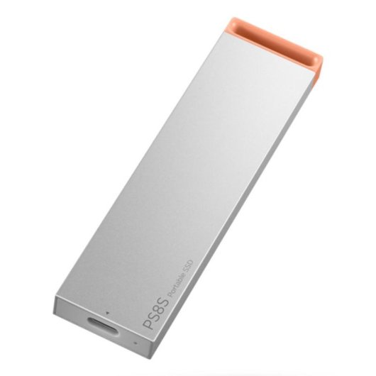 Disque Dur Lenovo PS8S 2TB SSD USB Type-C 3.2 Gen 2 1050MB/s Gris