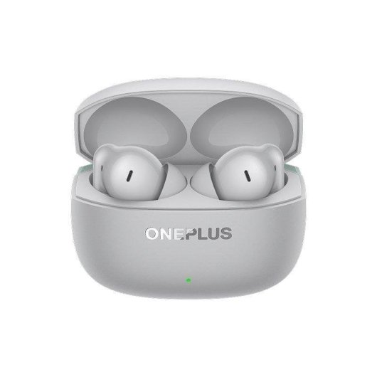 Auriculares OnePlus Nord Buds 4 Pro sem fios Bluetooth 6.0 com Cancelamento de Ruído Cinzento