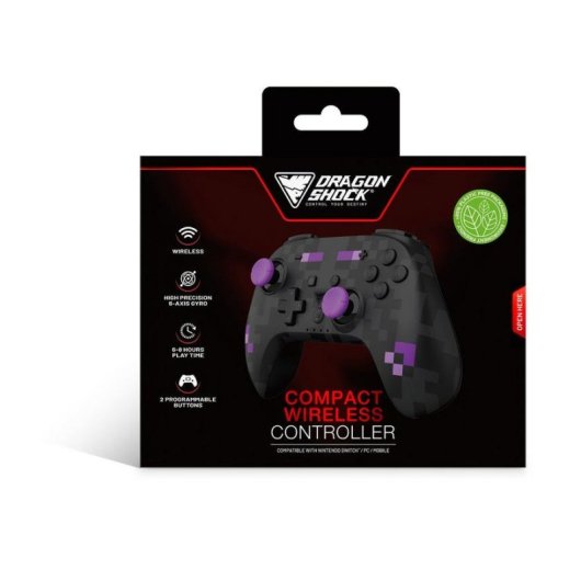 Controller Wireless Dragon Shock PopTop Bluetooth per Nintendo Switch e PC