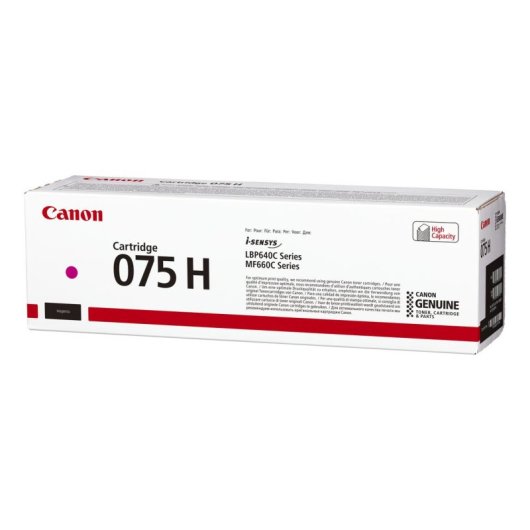 Cartouche Toner Canon 075 H Magenta 2500 pages