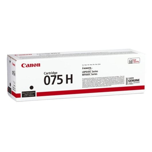 Cartouche de tóner Canon 075 H 3500 pages Noir