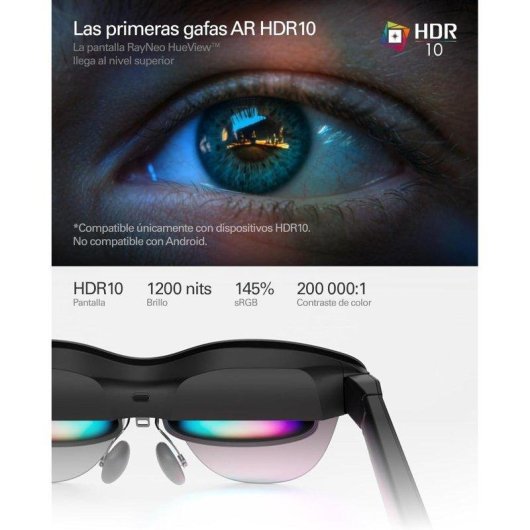 Óculos AR RayNeo Air 4 Pro Standard Edition Preto