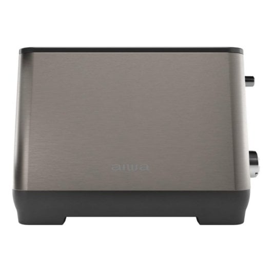 Tostador Aiwa KOTAN 2 rebanadas 1000 W Negro Acero inoxidable