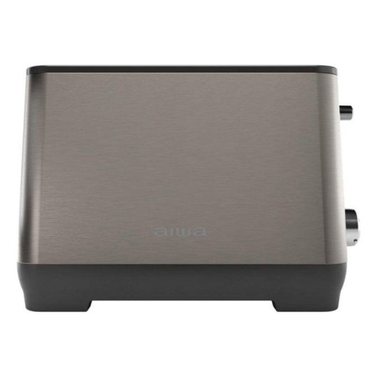 Tostapane Aiwa KOTAN 2 fessure larghe 1000 W 7 livelli nero e acciaio inox