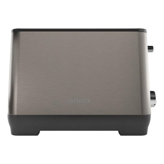 Tostapane Aiwa KOTAN 2 fessure larghe 1000 W 7 livelli nero e acciaio inox