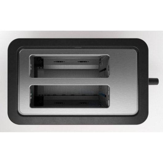 Tostapane Aiwa KOTAN 2 fessure larghe 1000 W 7 livelli nero e acciaio inox