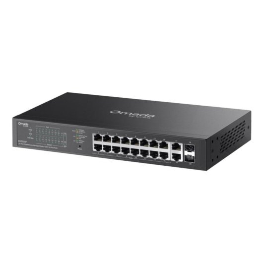 Ethernet-Switch Ruijie OMADA ES220GP Verwaltet 18 Ports Gigabit PoE+ Rack-Montage