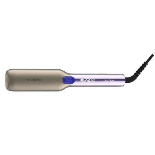 Lisseur Céramique Tourmaline Cecotec Lisse i-Twerk Max 230ºC Ionique Arrêt Automatique Écran Noir