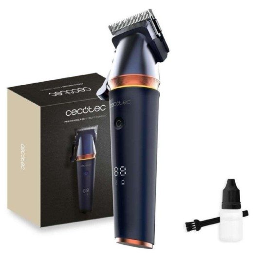 Cortapelos Cabeza Cecotec PrecisionCare Expert Ceramic Inalámbrico 120min Seco 5 Ajustes 6 Peines Motor Brushless Pantal