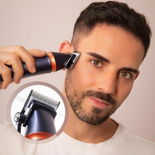 Cortapelos Cabeza Cecotec PrecisionCare Expert Ceramic Inalámbrico 120min Seco 5 Ajustes 6 Peines Motor Brushless Pantal