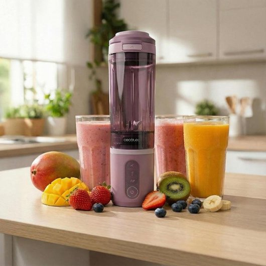 Batidora Portátil Candy Power Titanium Shake2Go 180W Vaso 600ml USB-C