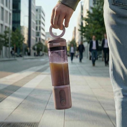 Batidora Portátil Candy Power Titanium Shake2Go 180W Vaso 600ml USB-C