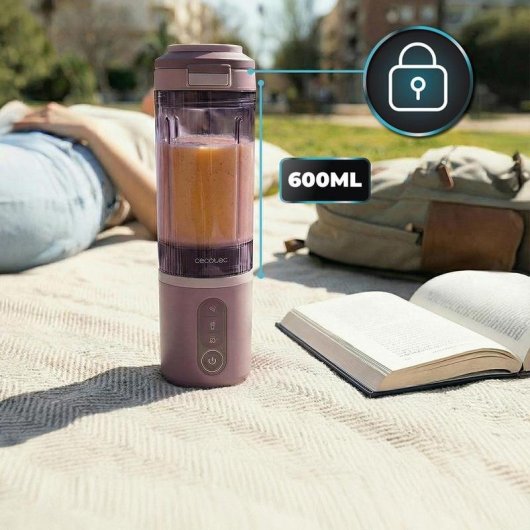 Batidora Portátil Candy Power Titanium Shake2Go 180W Vaso 600ml USB-C