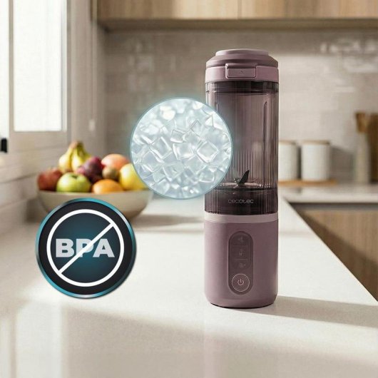 Batidora Portátil Candy Power Titanium Shake2Go 180W Vaso 600ml USB-C