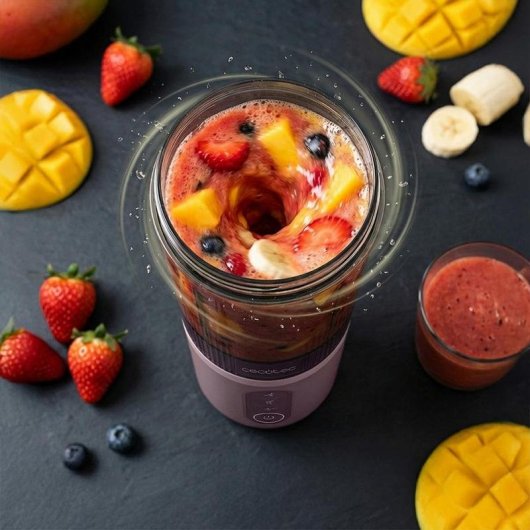 Batidora Portátil Candy Power Titanium Shake2Go 180W Vaso 600ml USB-C
