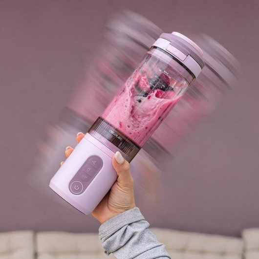 Batteuse Portative Power Titanium Shake2Go Olive Vaso 600ml 180W