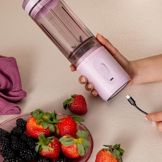 Batteuse Portable Power Titanium Shake2Go Lagoon 600ml 180W