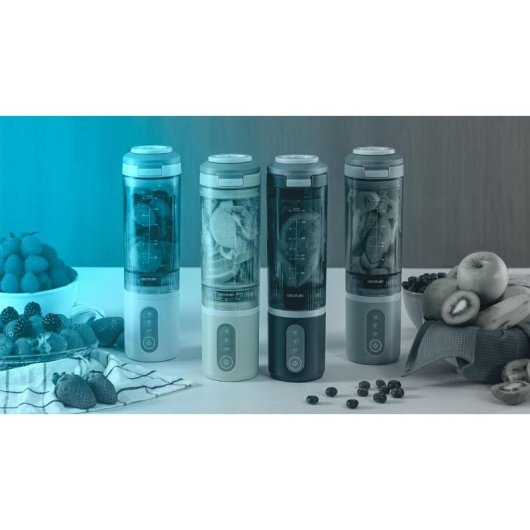 Batteuse Portative Power Titanium Shake2Go Dark 600ml 180W