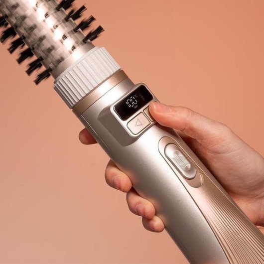 Spazzola Modellante CeramicCare 2in1 Gyro 1000W Ceramica Ionica 3 Temperature 2 Testine Rotanti