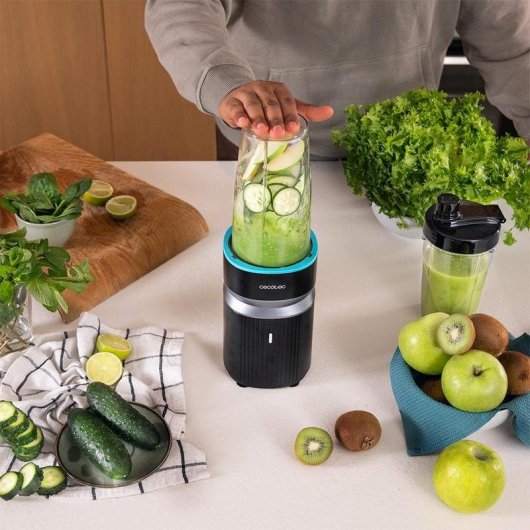 Batidora Power Titanium 1000 Push2Go Duo 1000W 2 vasos 700ml