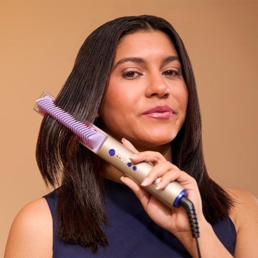 Plancha de Pelo Iónica Instant Lisse iSphere 200ºC 3 Ajustes Autoapagado Infrarrojos Negro