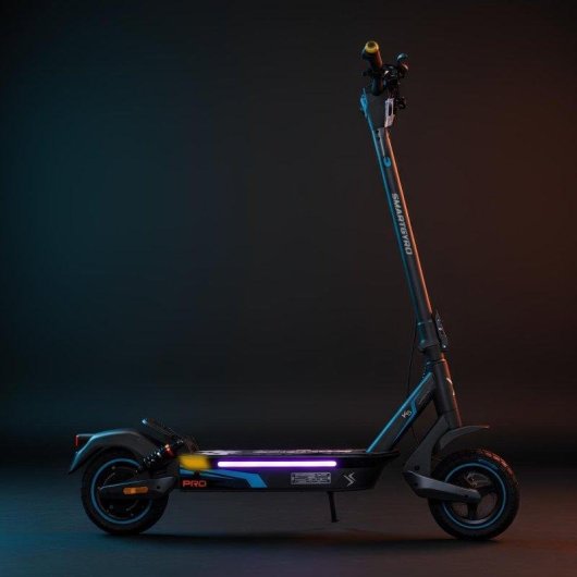 Patinete eléctrico Smartgyro K5 Pro 900W Autonomía 60km Ruedas 10" Tubeless Negro Azul Púrpura