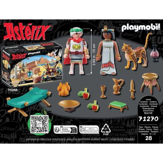 Figura de juguete Playmobil Asterix 71270 Multicolor 5 años