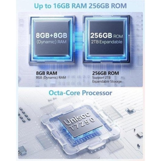 Ulefone Rugking 5 Pro 4G 8GB 256GB 6.78" Negro