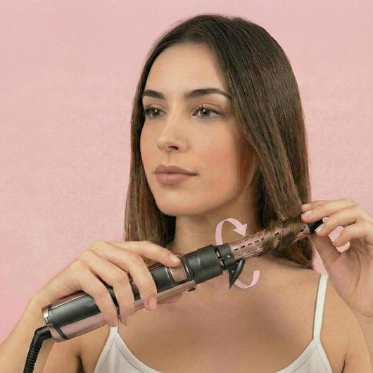 Spazzola Modellante Multifunzione CeramicCare 10in1 AirBrush Gyro 1100W Ceramica Ionica 3 Temperature 10 Accessori