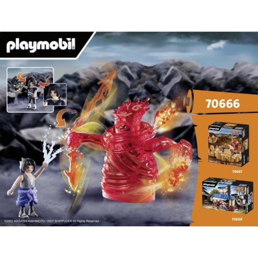 Jeu Playmobil 70666 Naruto Action Aventure 5 ans