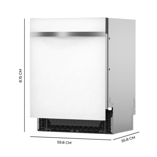 Geschirrspüler Bolero Aguazero 6620 15 Maßgedecke Klasse C Inverter Motor