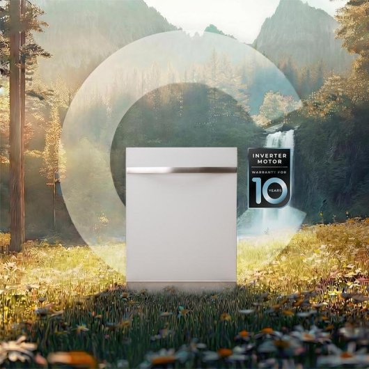 Geschirrspüler Bolero Aguazero 6620 15 Maßgedecke Klasse C Inverter Motor