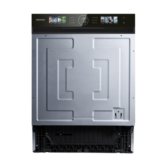 Geschirrspüler Bolero 6620 S-BI 15 Maßgedecke Klasse C mit Inverter-Motor und FullColor XXL Display