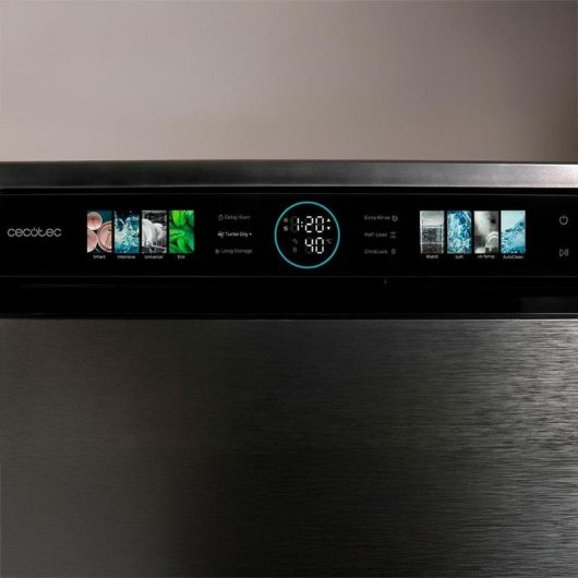 Geschirrspüler Bolero 6620 S-BI 15 Maßgedecke Klasse C mit Inverter-Motor und FullColor XXL Display