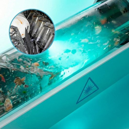 Geschirrspüler Bolero 6620 S-BI 15 Maßgedecke Klasse C mit Inverter-Motor und FullColor XXL Display