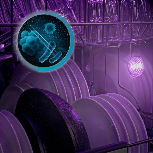 Geschirrspüler Bolero 6620 S-BI 15 Maßgedecke Klasse C mit Inverter-Motor und FullColor XXL Display