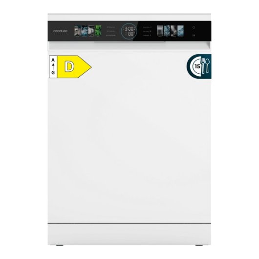 Lavavajillas Bolero Aguazero 6320 15 Services Classe D avec Smart Wash et Turbo Dry+