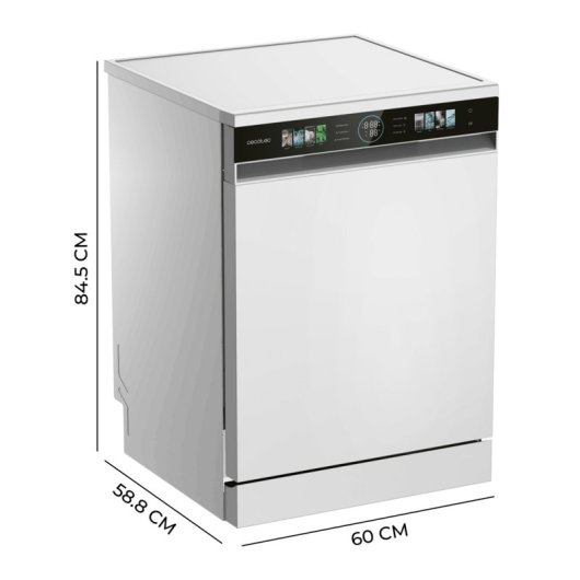 Lavavajillas Bolero Aguazero 6320 15 Services Classe D avec Smart Wash et Turbo Dry+