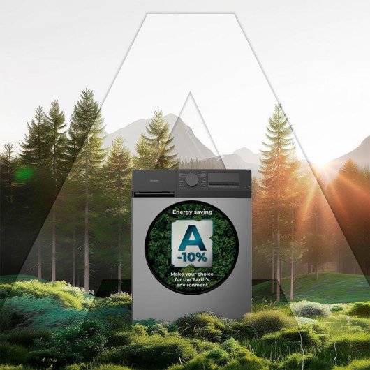 Máquina de Lavar Roupa Bolero DressCode 7450 7 Kg 1200rpm A-10% Inox