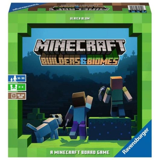 Gioco da tavolo Ravensburger Minecraft Builders & Biomes 10 anni 30-60 min familiare
